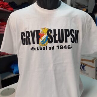Koszulka "Gryf Słupsk" futbol od 1946 roku - biała